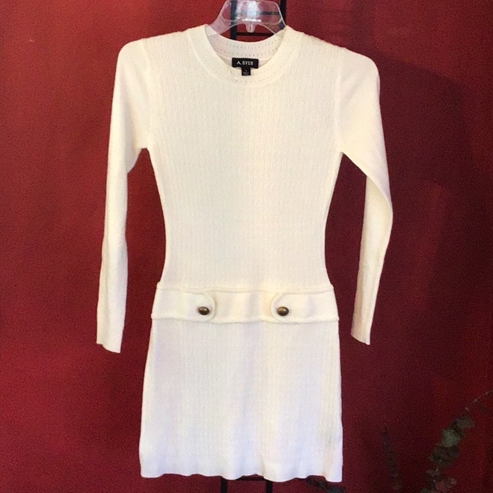 A. BYER SWEATER DRESS SIZE S